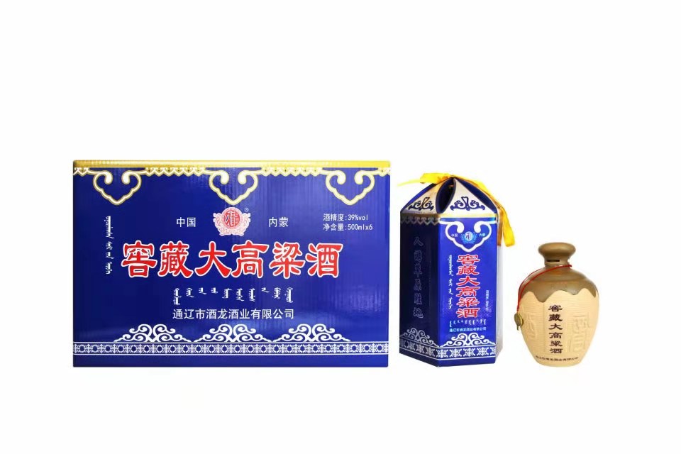 39%vol窖藏大高粱壇酒（藍包）